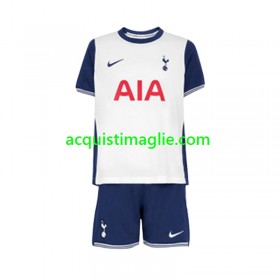 Divisa di Calcio Tottenham Hotspur Bambino Prima 2024/2025